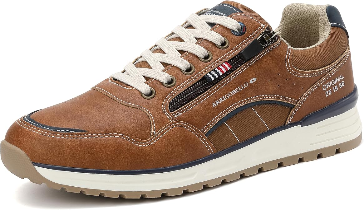 ARRIGO BELLO Herren Sneakers Freizeitschuhe Schuhe Wanderschuhe Laufschuhe Wanderschuhe Laufschuhe Leichtgewicht Outdoor Gemütlich Größe 41-46