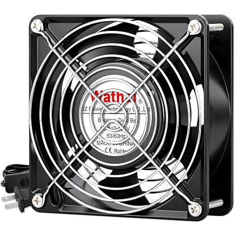 Wathai 12038 120mm x 38mm AC Axial Muffin Cooling Fan 110V 120V Dual Ball