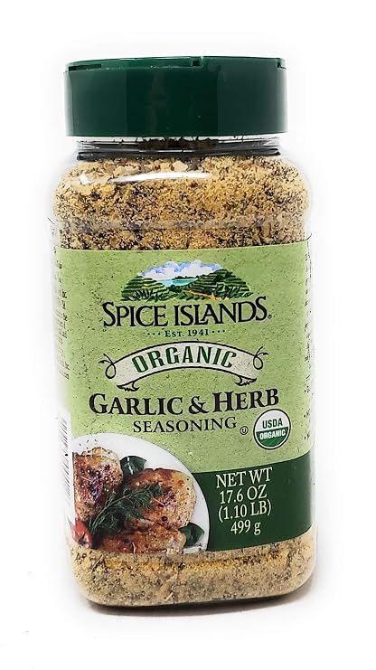 Spice Islands Organic Garlic & Herb Seasoning 17.6oz