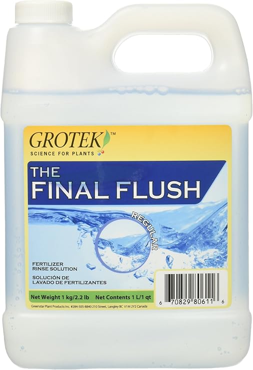 Grotek GTFF1L Final Flush Plant Nutrient, 1L