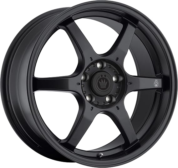Konig Black Machined Wheel (15x6.5"/4x100mm)