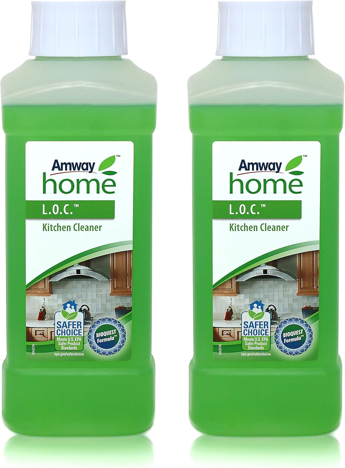 Amway L.O.C. Kitchen Cleaner 12,40 2x 500 ml 1 Litre