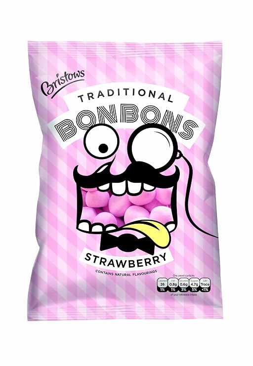 Bristows Traditional Strawberry Bon Bons 150g