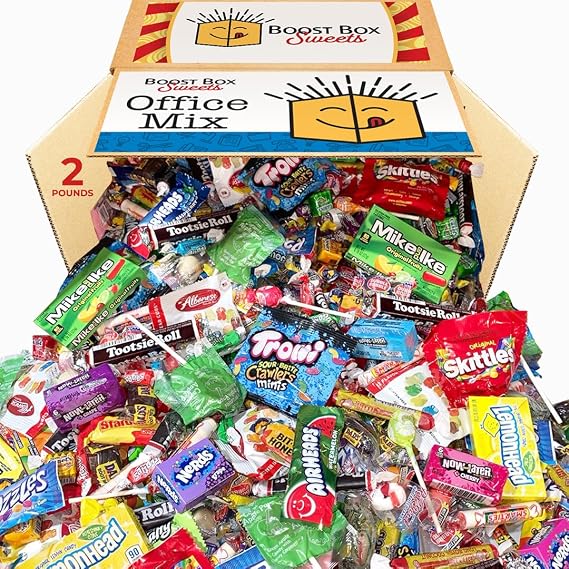 Candy Mix Valentines Candy Assorted Candy Variety Pack Bulk Candy Individually Wrapped (2 Pound)