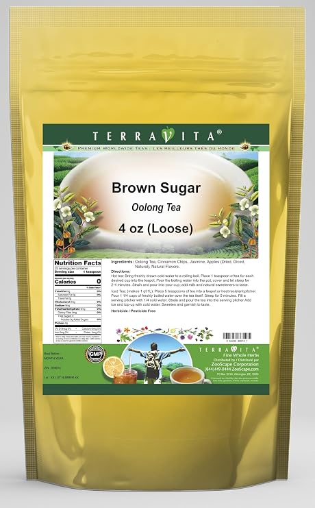 Brown Sugar Oolong Tea (Loose) (4 oz, ZIN: 539074)