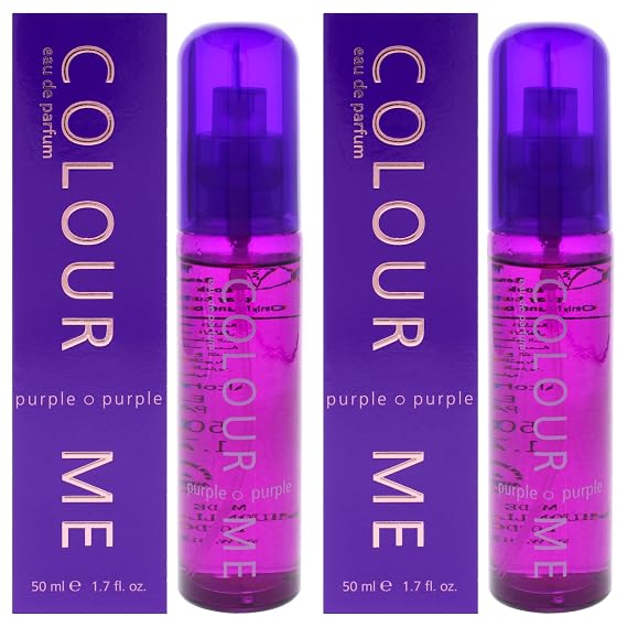 Milton Lloyd Colour Me Purple for Women - 1.7 oz EDP Spray - Pack of 2