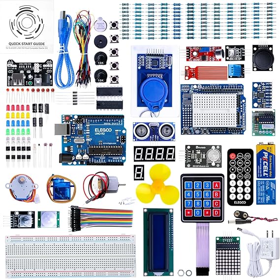 ELEGOO UNO R3 Ultimate Starter Kit Compatible with Arduino IDE for