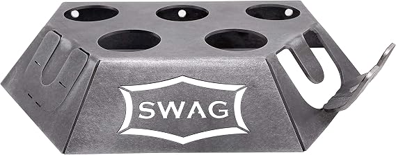 SWAG Offroad Rod Holder: Steel Welding Gear Storage Rack, 10x2.24x3 Inches, Grey, Holds 50 lbs, Wall/Cart Mount, Customizable, For Welding Workshops