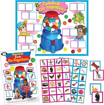 Super Duper Publications | MagneTalk Early Go-Togethers | Educational Resource for Children