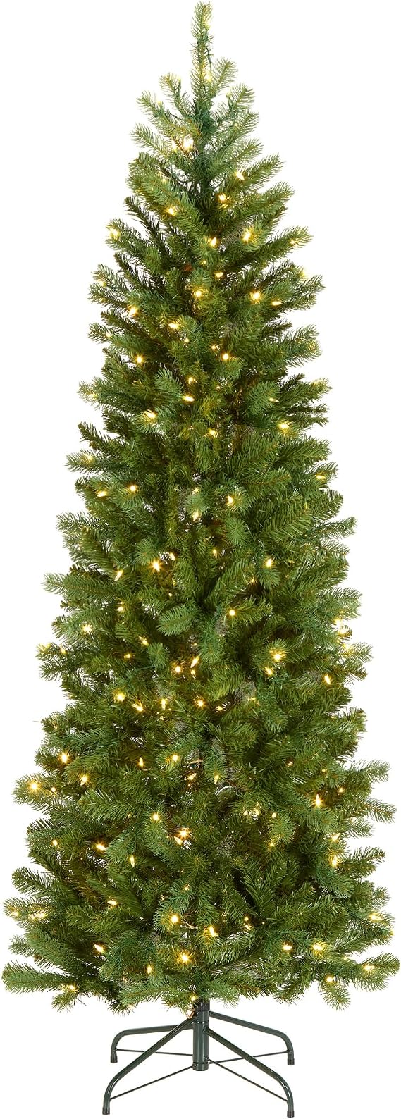 National Tree Company 6.5ft Pre-Lit Downswept Douglas Fir Christmas Tree