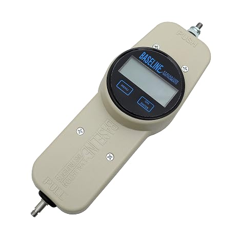 Baselinea Digital Lcd Gauge Push-pull Dynamometer, 50 Lb. Capacity