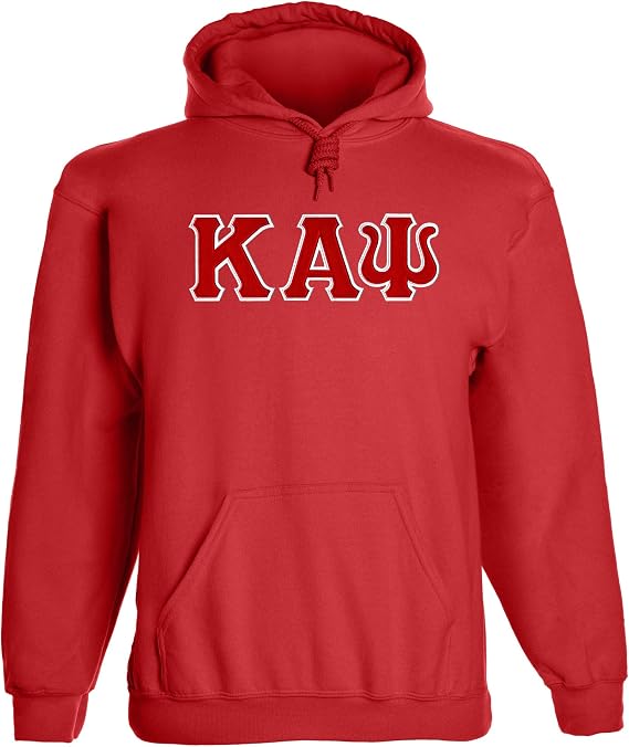 Fashion Greek Kappa Alpha Psi Twill Letter Hoody