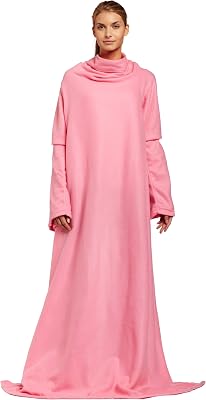 Allstar Product SN061106 Snuggie Fleece Blanket Sleeves - Pink