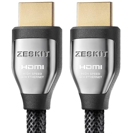 Zeskit Cinema Plus 4K 6ft High Speed with Ethernet 22.28Gbps HDMI 2.0b Cable, Compatible with Dolby Vision 4K 60Hz HDR ARC 4:4:4 HDCP 2.2