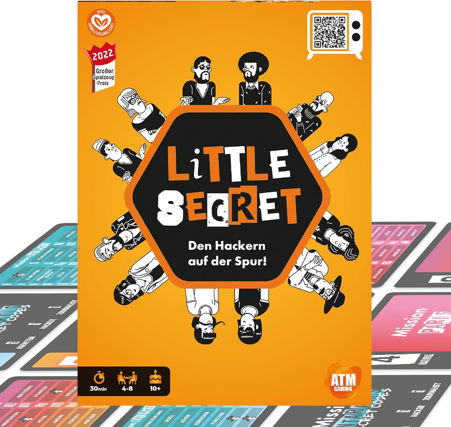 ATM Gaming Little Secret Word Associations and Bluff Card Game Known from TikTok New Game with 180 Cards and 17 Missions From the Makers of “Unashamed” and “Brazen