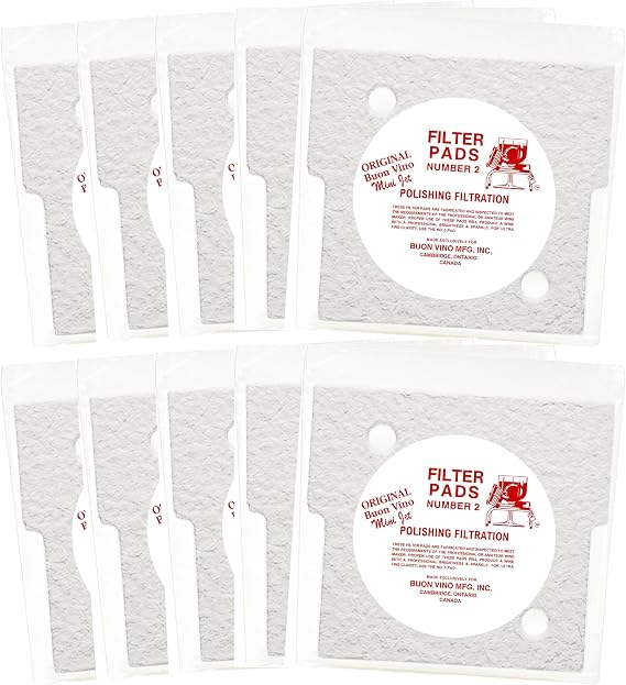 Buon Vino Mini Jet #2 Wine Polishing Pads, 10 Packs of 3