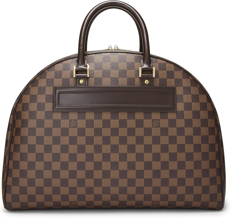Pre-loved Damier Ebene Nolita XL, Brown