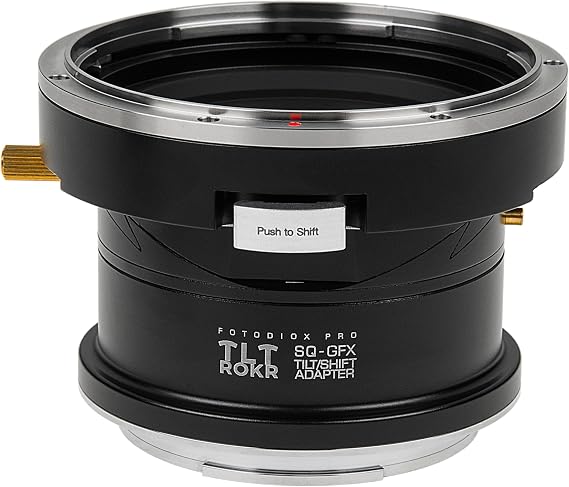 Fotodiox TLT ROKR - Tilt/Shift Adapter for Bronica SQ Lenses to be Compatible with Fuji G Cameras