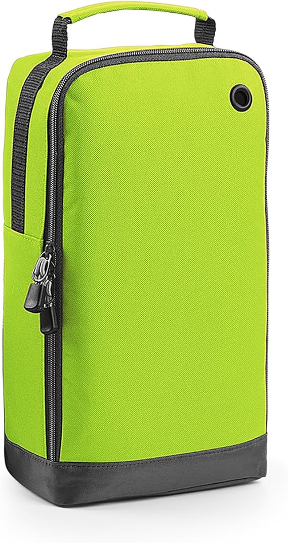 BagBase Sport Shoe/Accessory Bag (2 Gallons) (One Size) (Lime Green)