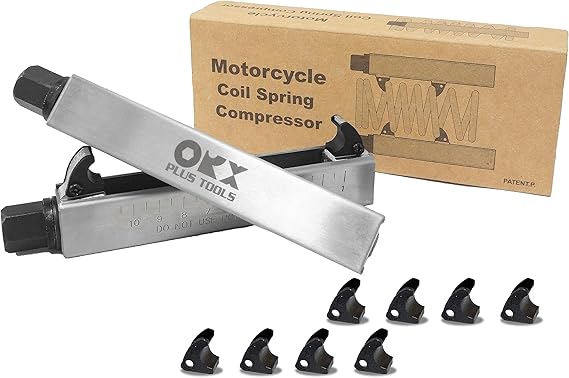 ORXPLUS Tools Motorcycle & Bike Coil Spring Shock Compressor Tool