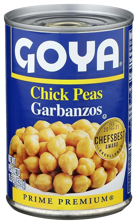 Goya Beans Canned Chick Peas, 15.5 oz