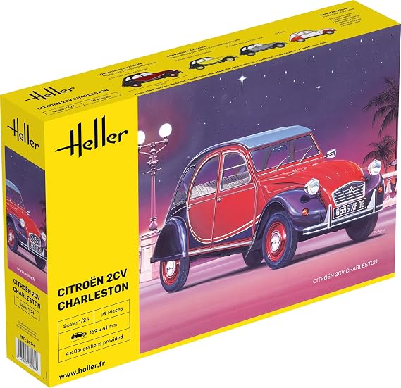 Heller HEL80765 Citroen Model Kit, Various