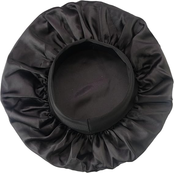 Evolve Evolve Satin Wide Edge Bonnet Black