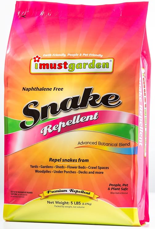 I Must Garden Snake Repellent: Powerful All-Natural Protection - 5lb Bag