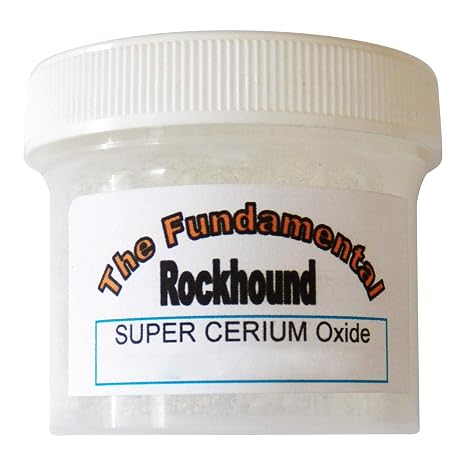 Fundamental Rockhound 1/2 lb Super Cerium Oxide - Lapidary Rock Polish
