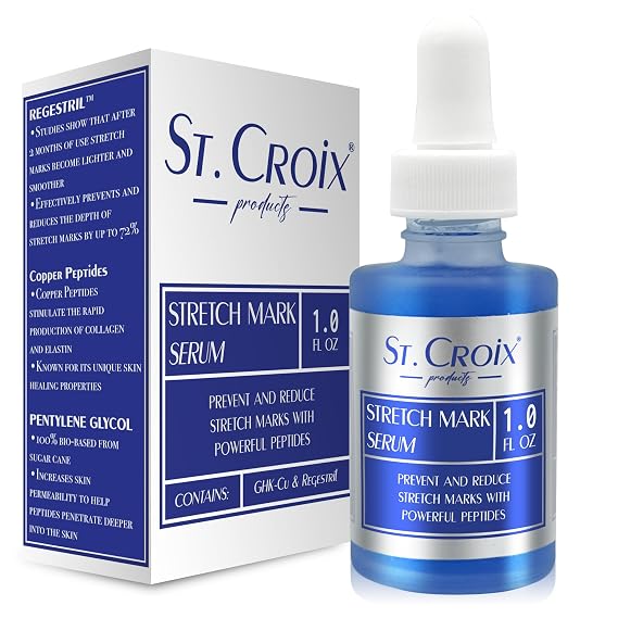 Stretch Mark Serum - Prevent and Reduce Appearance of Stretch Marks - 1 oz