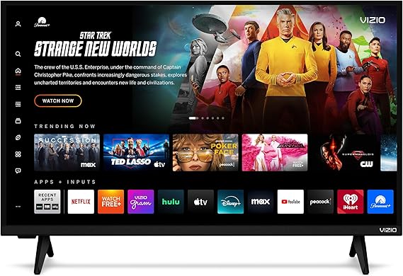 VIZIO 40-inch Full HD 1080p Smart TV with DTS Virtual: X, Alexa Compatibility, Chromecast Built-in, Bluetooth Headphone Capable, VFD40M-08 New