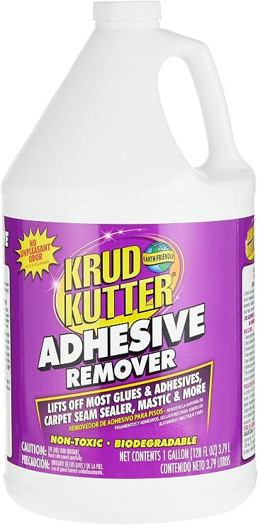Krud Kutter AR01 Clear Adhesive Remover with Mild Odor, 1 Gallon