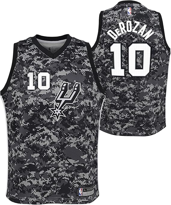 Outerstuff NBA Boys Youth (8-20) Demar DeRozan San Antonio Spurs City Edition Swingman Jersey