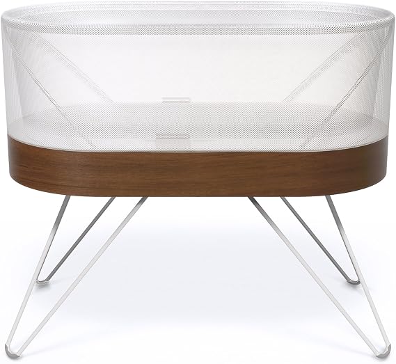 SNOO Smart Sleeper Baby Bassinet with Responsive Rocking & White Noise | FDA De Novo Authorized, Helps Prevent Rolling, Adds 12 Hrs Sleep/Night, Auto-Responds to Fussing, Designed Dr. Harvey Karp