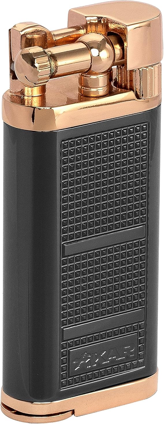 XIKAR Pipeline Soft Flame Lighter Black & Rose