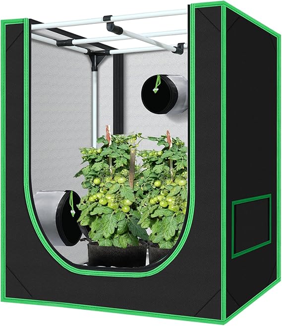 Small Grow Tent 18"x30"x36" 600D Mylar Hydroponic Grow Tents