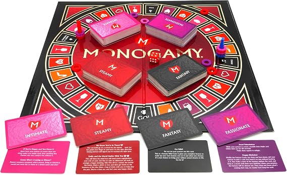 Monogamy Board Game - A Multi-Award Winning Board Game Making Great for Men and Women to Bring You Closer Than Ever