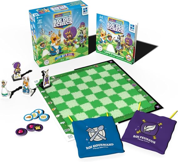 Megableu - Mega Blue | The Story of the Chess King | Educational Game | Ages 3+ | from 2 to 4 Players | 678146