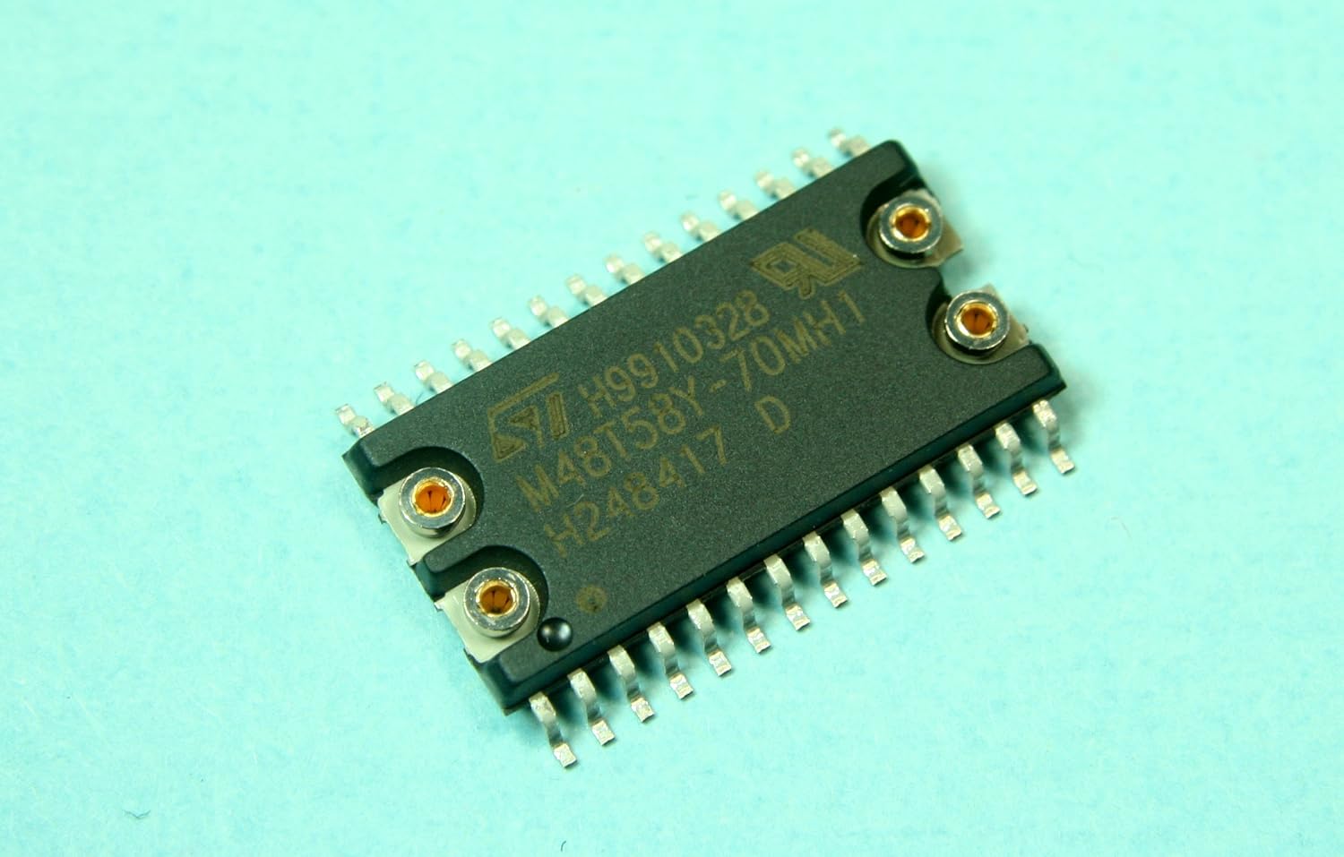 1pc STMicroelectronics M48T58Y-70MH1 Real Time Timekeeper Clock 64K 8Kx8 70ns