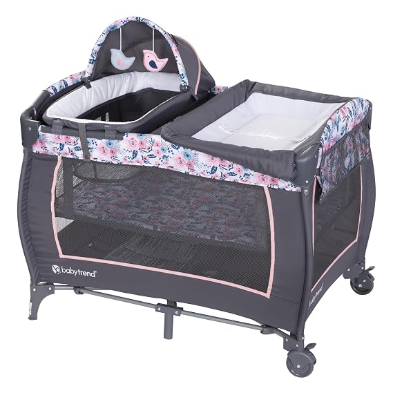 Baby Trend Lil' SnoozeTM Deluxe II Nursery Center, Bluebell