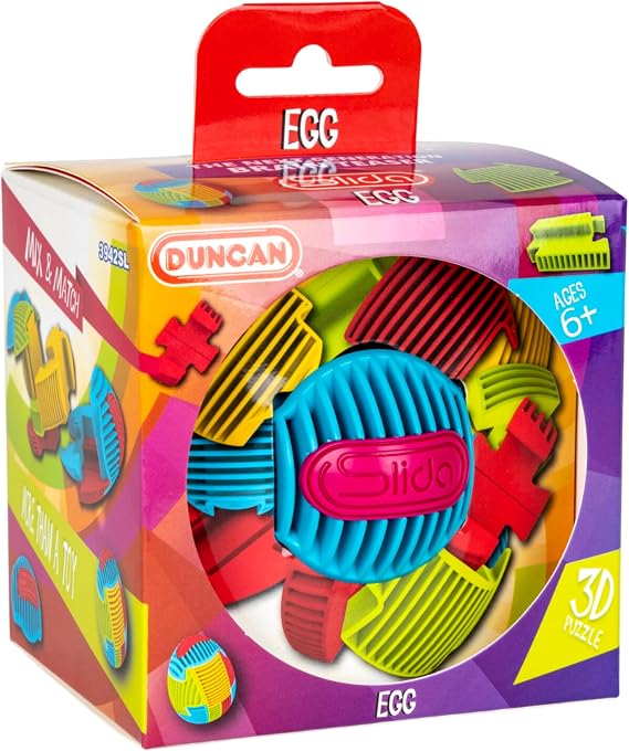 Duncan Toys Slida Egg Puzzle, Sequential Slide Brain Teaser