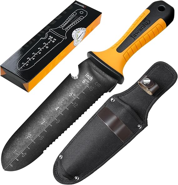 Garden Knife, Hori Hori Garden Tool for Digging, Weeding