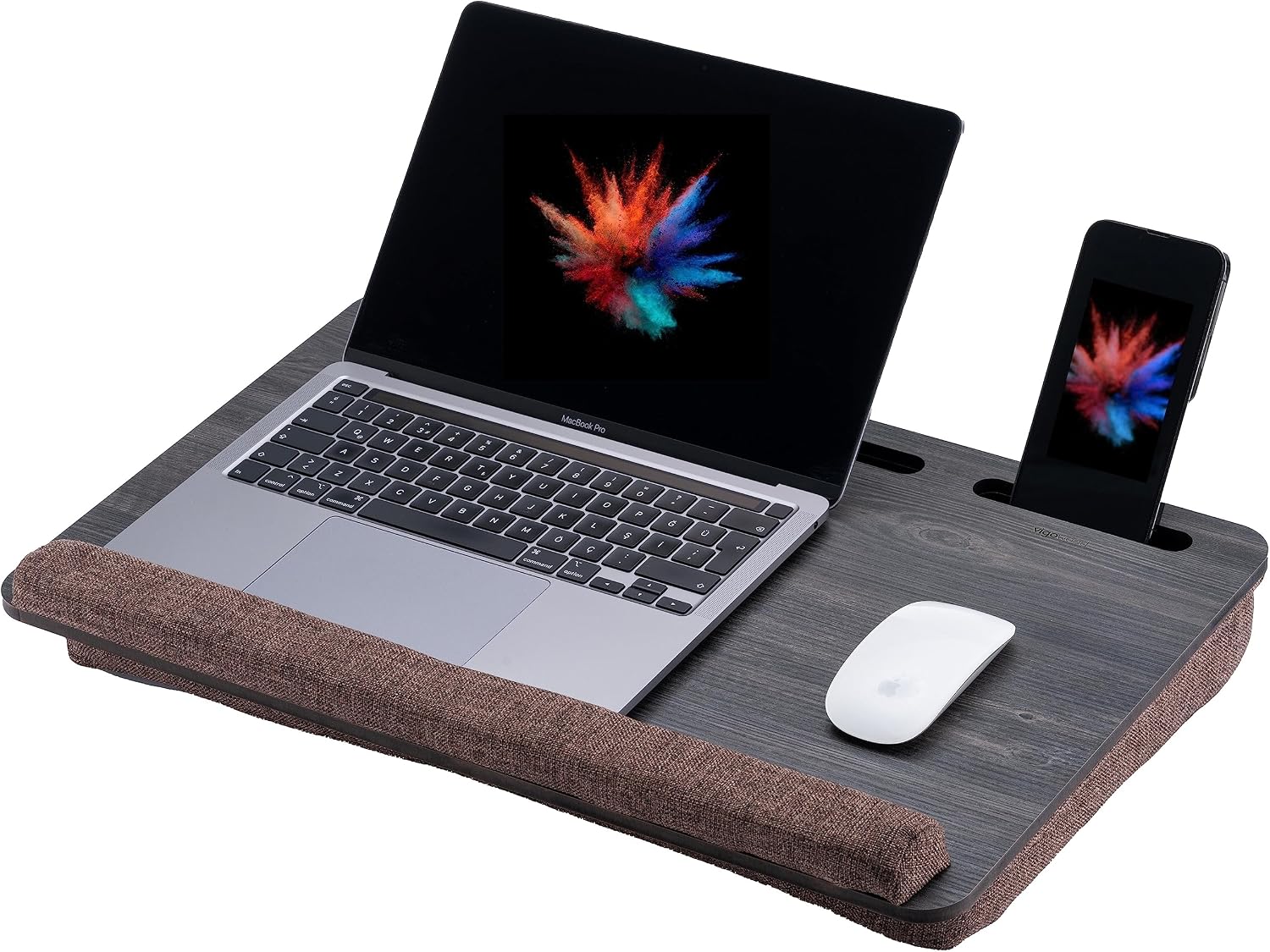 Vigo Wood - LS021 Cushioned 15.6 and 17.3 Laptop Stand
