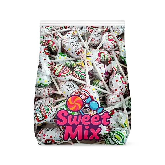 Ultimate Assorted Bulk Candy Variety Pack -Mix Pops Lollipops 50 pcs- Variety Blow Pack Individually Wrapped