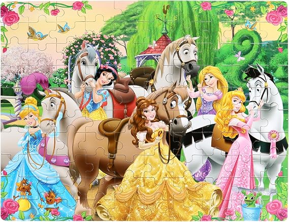 Puzzles for Kids Ages 4-6,100 Piece Puzzles for Kids Ages 6-8 in Metal Box