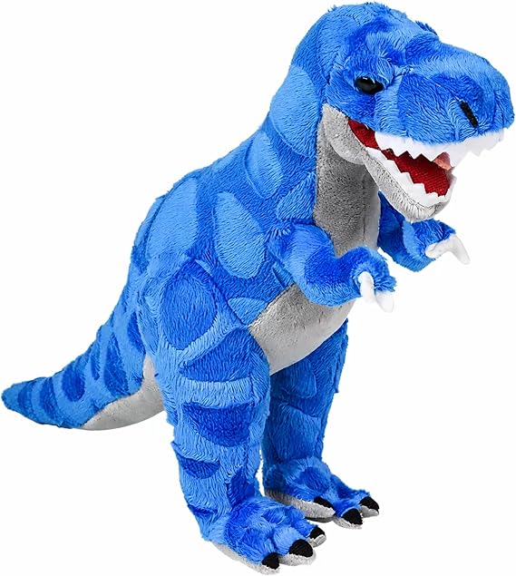 Rhode Island Novelty Prehistoric T-Rex Plush, Animal Den Collection, Soft Dinosaur Stuffed Animal for Kids, 16 Inch