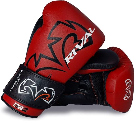 RIVAL Boxing Gloves RS11V Evolution Workout Sparring Training Gloves Red (14oz)