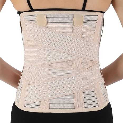 Flexy Medical Adjustable Lumbosacral Arched Waist Corset, Postoperative, Low Back Pain Relief 32 Cm Steel Underwire Waist Hernia Corset, Scoliosis, Lumbar Disc, Hernia, Hernia, Calcification, Abdominal Support