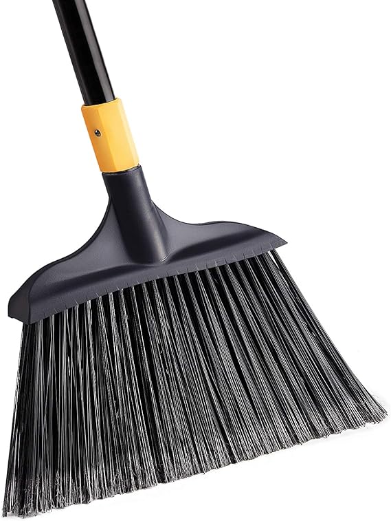 Yocada Heavy-Duty Broom Outdoor Commercial Broom 54Inch