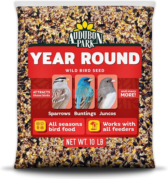 Audubon Park Year Round Wild Bird Seed, 10 lb